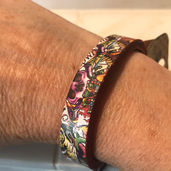 Jewelry - Adjustable Handmade Leather Bracelet NWT